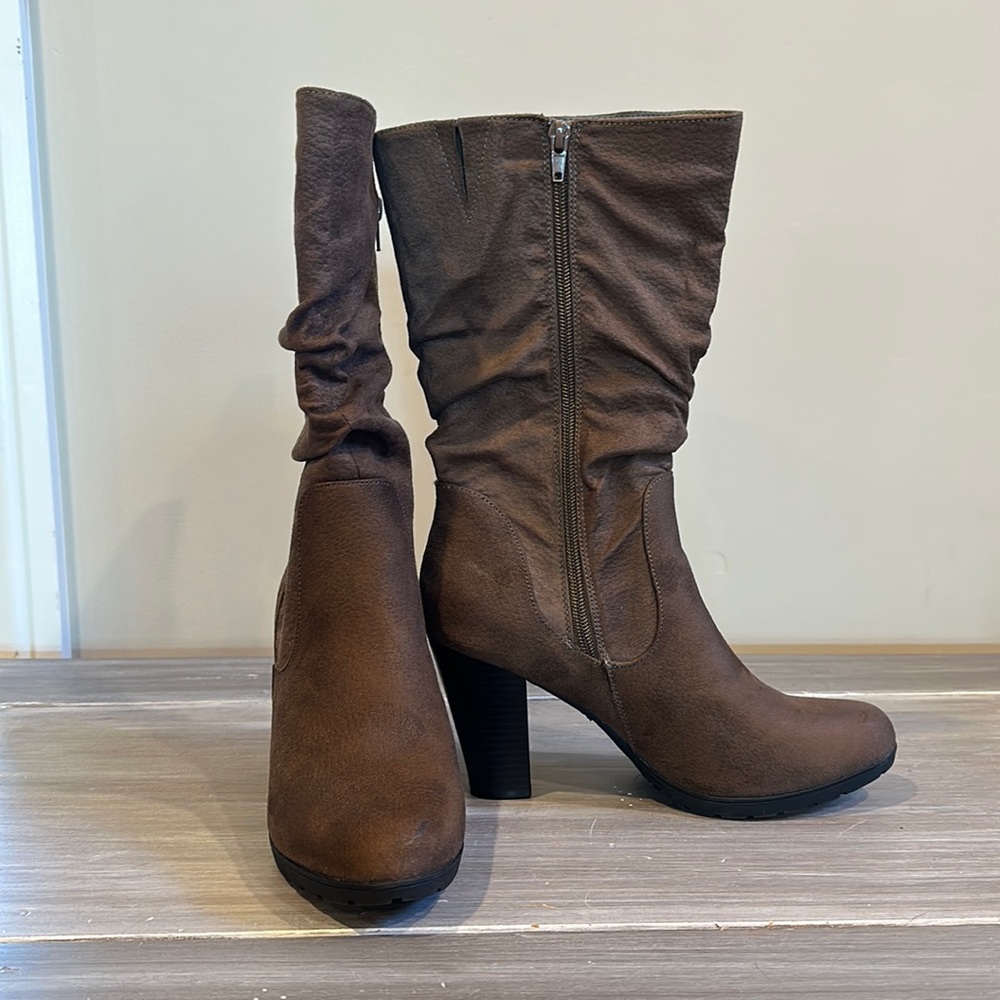 Suede Slouchy Boot